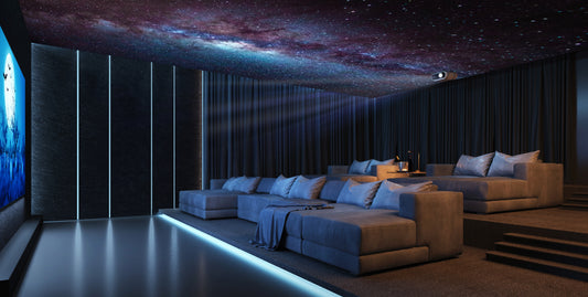 Starry Makeovers: Elevate Your Home with Galaxy Themed Ceiling Wallpaper