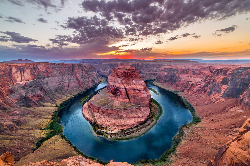 Impression de photographie Horseshoe Bend : Art mural noir et blanc de l' Arizona - France Impression de photographie Horseshoe Bend : Art mural noir et blanc de l' Arizona - France