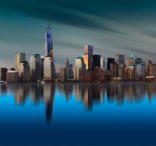 New York City Skyline Urban WALL MURAL PHOTO WALLPAPER PICTURE 1311VE 