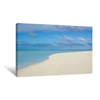 beach & turquoise sea sand and sea canvas wall art Details about   Beach Beautiful sky 