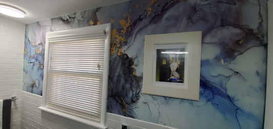 how to design a wall mural