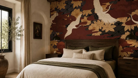 Burgundy & Camel: An Easy September Room Refresh for Fall