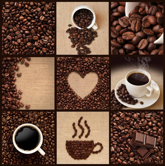 coffee collage