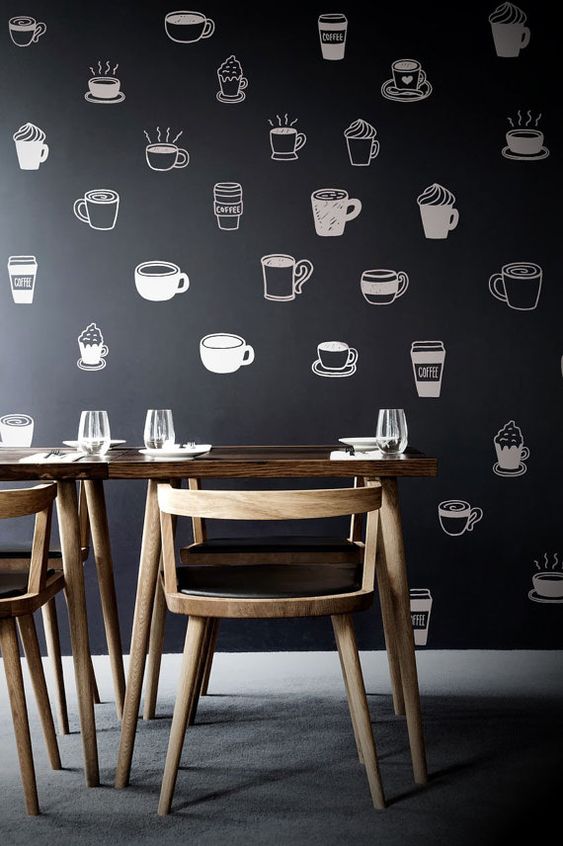 restaurant wall design