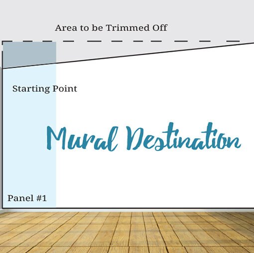 Customized Mural Sizing and the Crop Tool