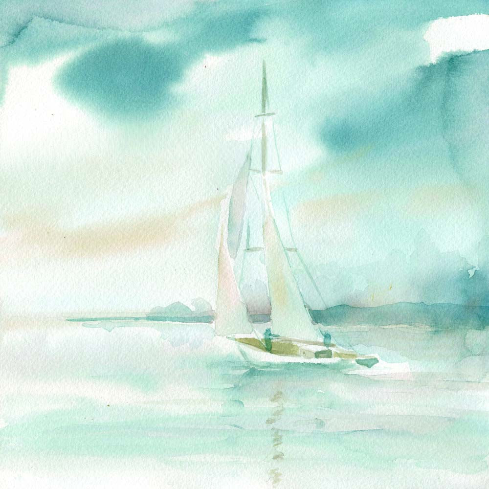 Subtle Mist I Wall Mural