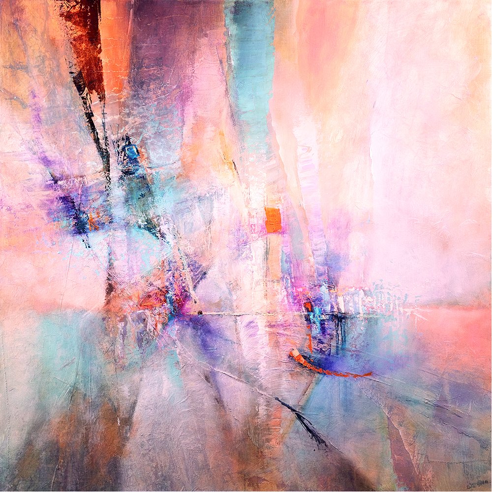 Just a Little Game Rose Dreams Wall Mural by Annette Schmucker