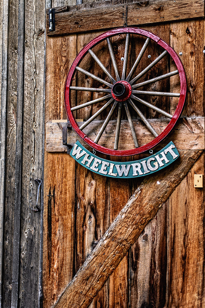 Wheelwright Wall Mural