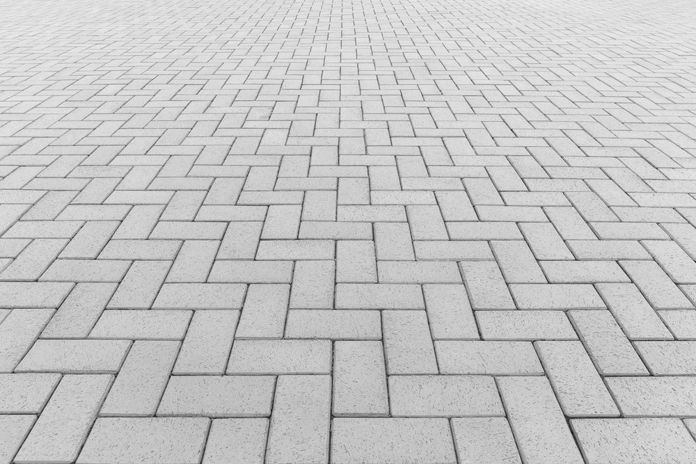 Paver Brick Floor Also Call Brick Paving, Paving Stone Or Block Paving