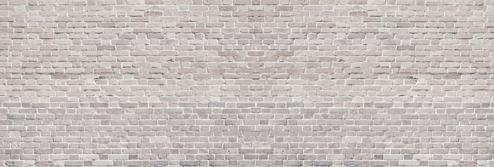 Wide Light Brick Wall Texture Rough Brickwork Panoramic Vintage Backgr