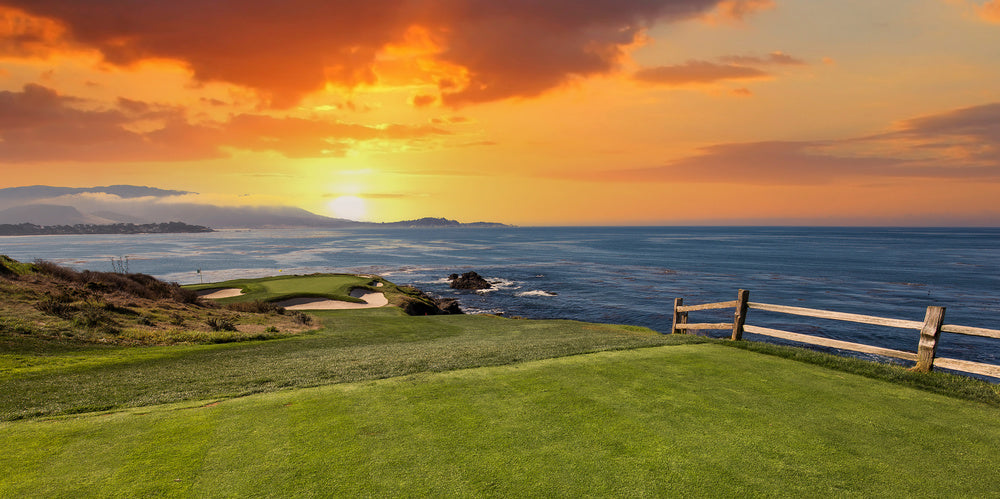 Pebble Beach Golf Course, Monterey, California Wall Mural