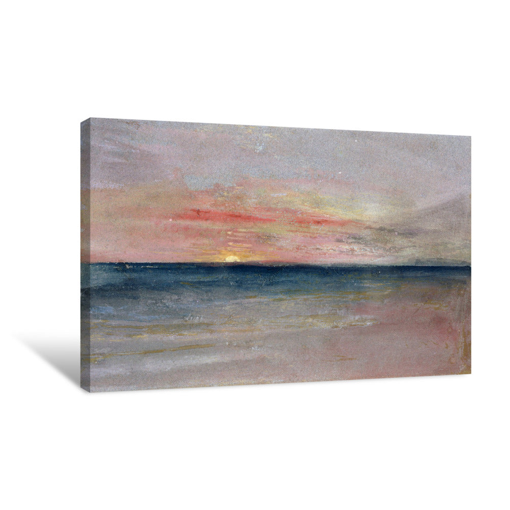Sunset Beach Canvas Prints