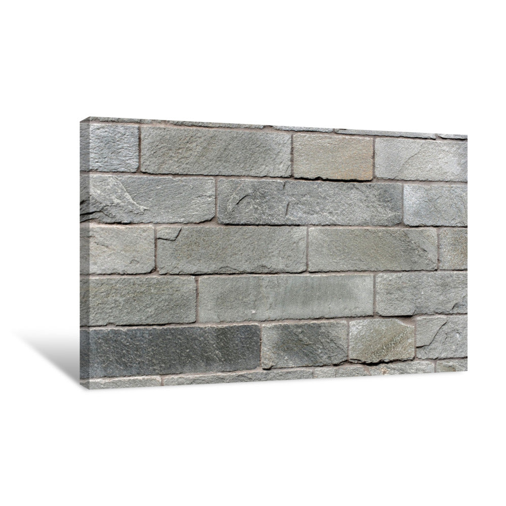 Closed Up Grey Brick Wall Texture Architectural Material Construction