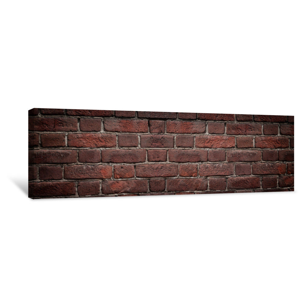 Red Brick Wall Close-up Wide Texture Old Rough Orange Brickwork Widesc