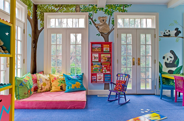15 Interior Design Ideas For A Child Care Center Limitless Walls - Daycare Wall Decor Ideas