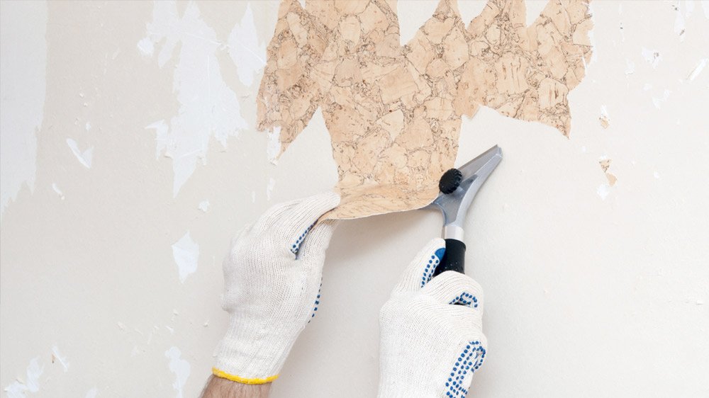 How To Remove or Take Off Vinyl Wallpaper Easily Wall